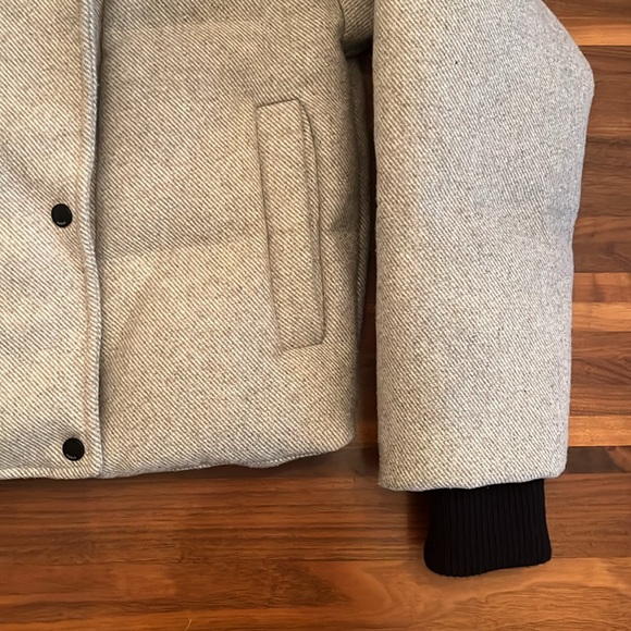 Ba&sh Boston wool puffer jacket coat size 2 / medium - Picture 6 of 9